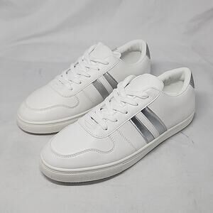 ASOS White and Silver Women's Sneakers